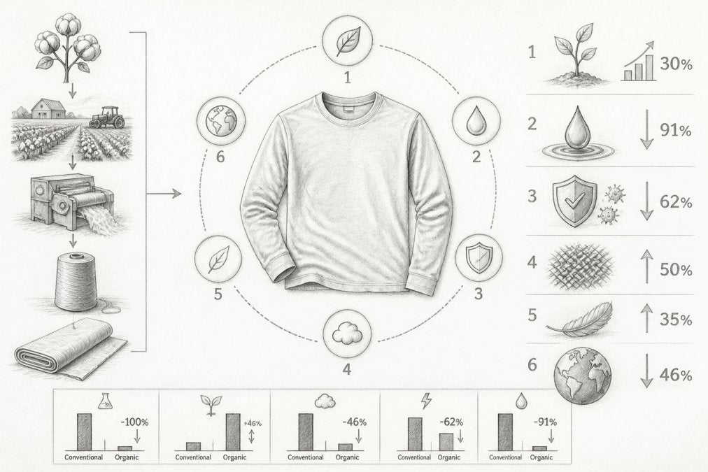 Benefits of Wearing Organic Cotton Clothing for Men