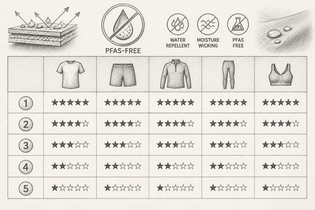 Best PFAS-Free Athletic Clothing Brands