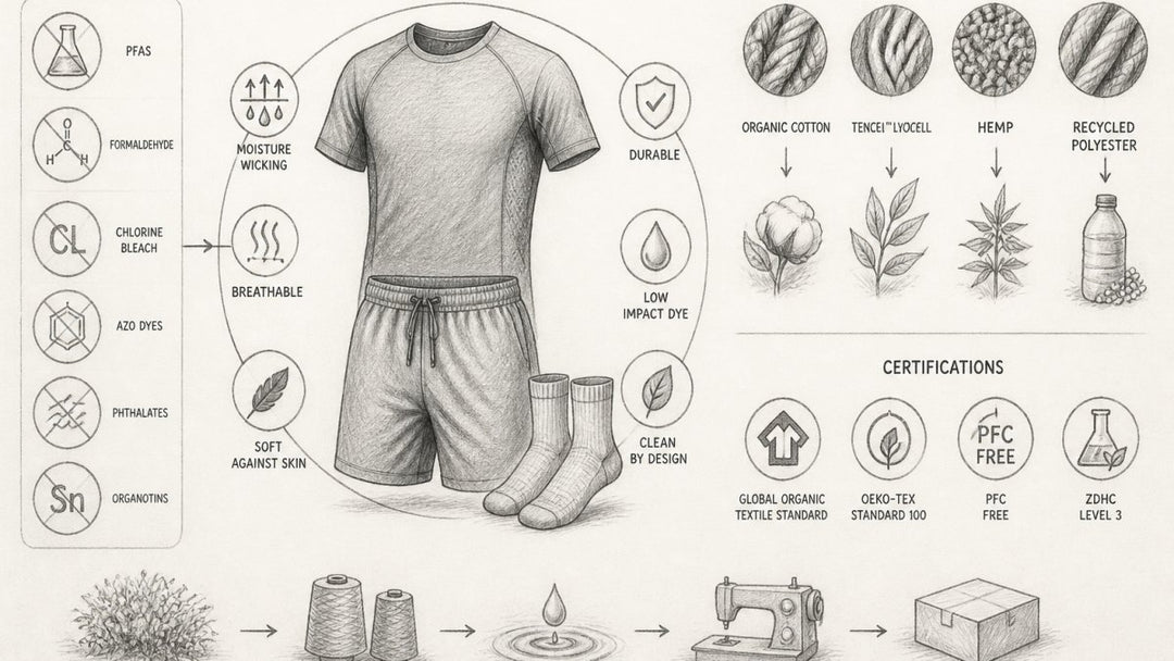 Chemical-Free Athletic Wear Guide: Materials & Certifications