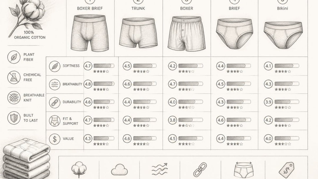 Durable Organic Cotton Underwear for Men: 2026 Guide