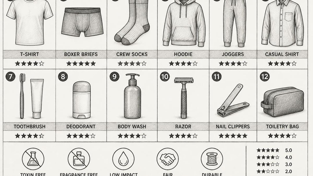Non Toxic Men's Essentials Shop: What to Buy in 2026