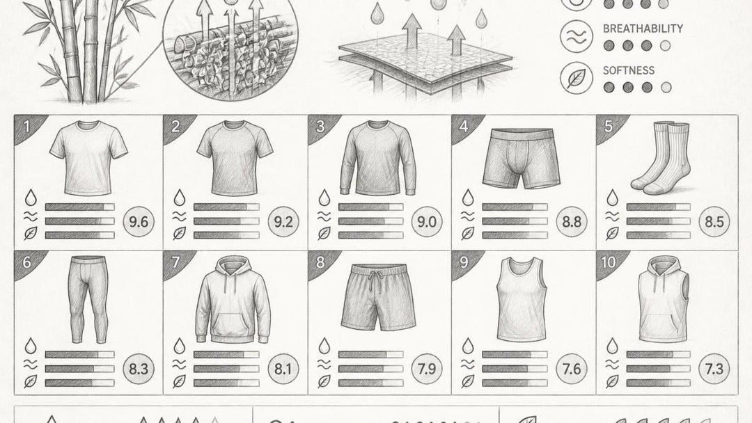 Top 10 Moisture Wicking Bamboo Gear for Men: 2026 Guide