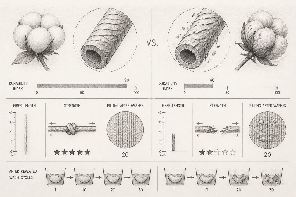 Why Organic Cotton Lasts Longer: Fiber Science Guide